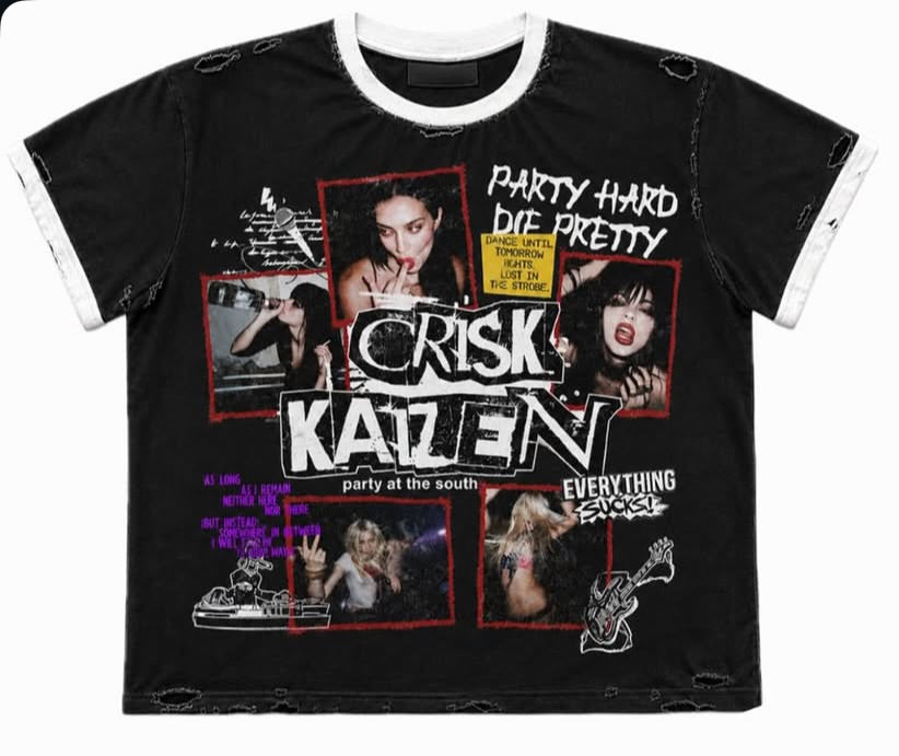 Black party Hard tee