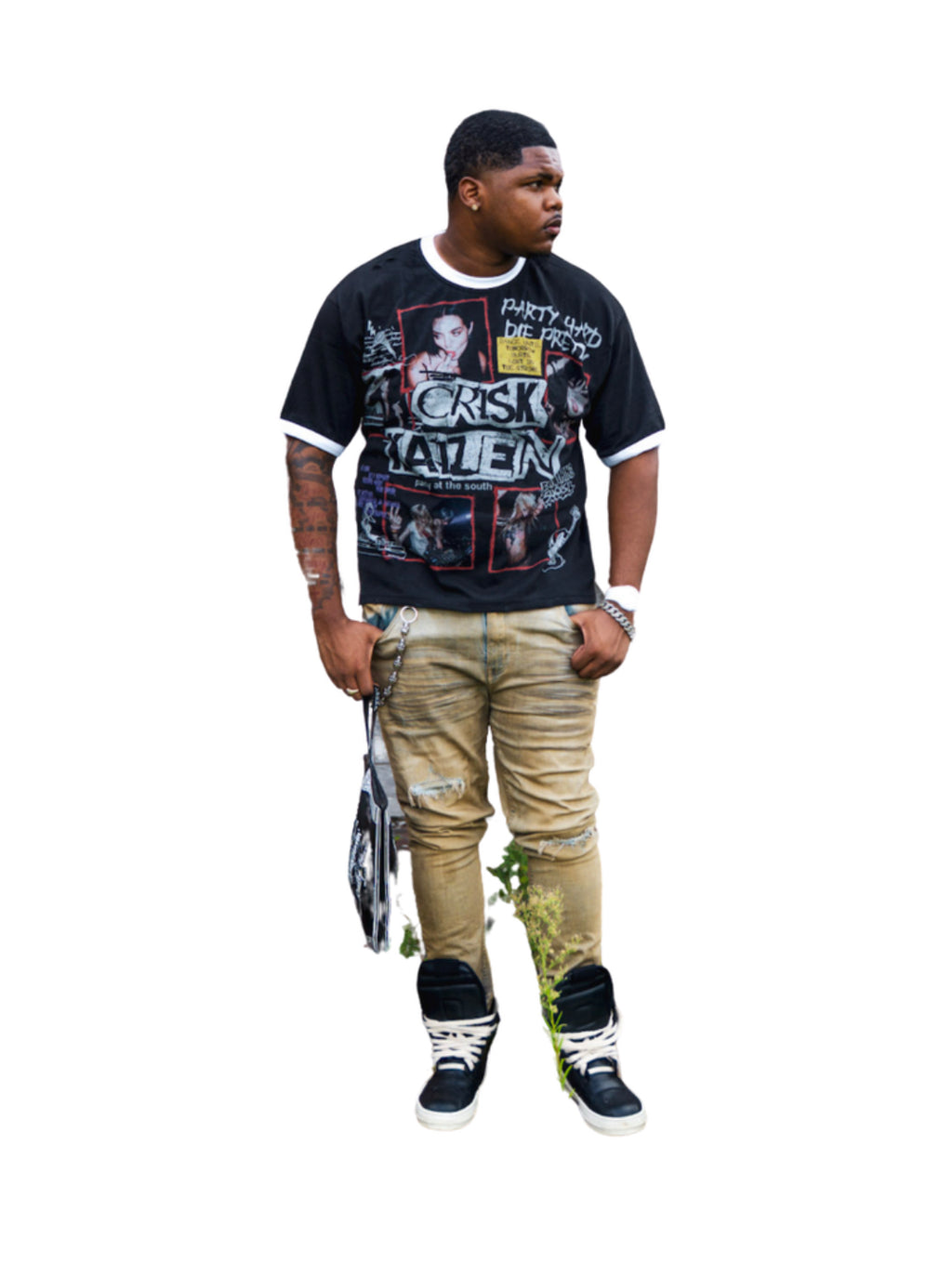 Black party Hard tee