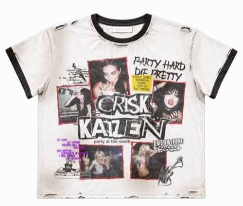 White party Hard tee